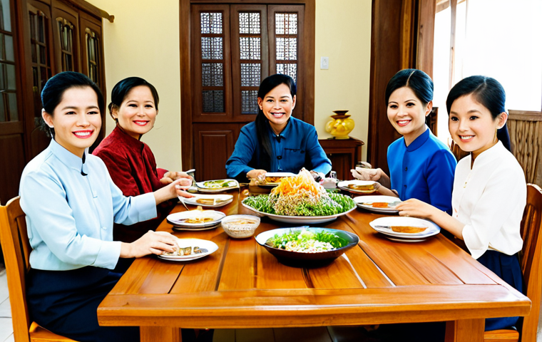 정신적 회복탄력성을 위한 자아 탐색 - Serene Morning Ritual**

A young Vietnamese woman, fully clothed in a modest Ao Dai, practices yoga ...