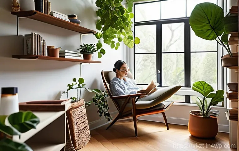 정신적 회복탄력성을 위한 환경 조성하기 - **Prompt:** A tranquil and meticulously organized modern apartment living room bathed in soft, natur... 정신적 회복탄력성을 위한 환경 조성하기 - **Prompt:** A tranquil and meticulously organized modern apartment living room bathed in soft, natur...